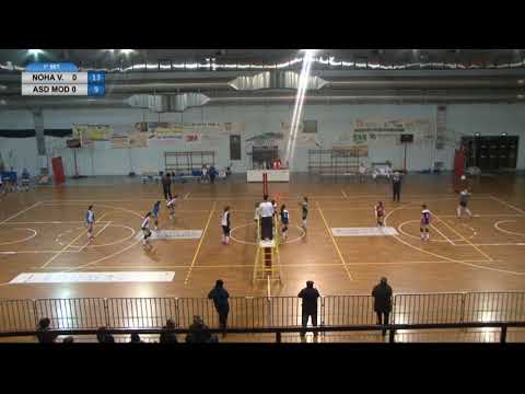 Volley femminile NOHA vs ASD MODUGNO DEL 16 02 2019