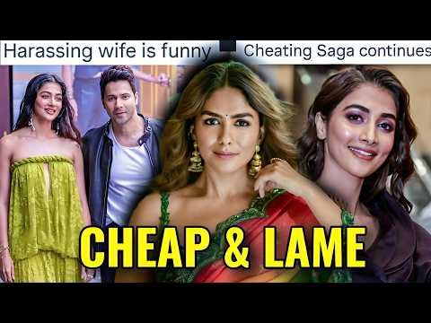 MRUNAL THAKUR BEING HYPOCRITE: VARUN DHAWAN, POOJA HEGDE & MRUNAL'S PATHETIC FILM