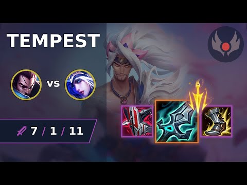 [ Tempest ] Yasuo BOT vs Ashe | EUW GRANDMASTER | LOL Season 2024