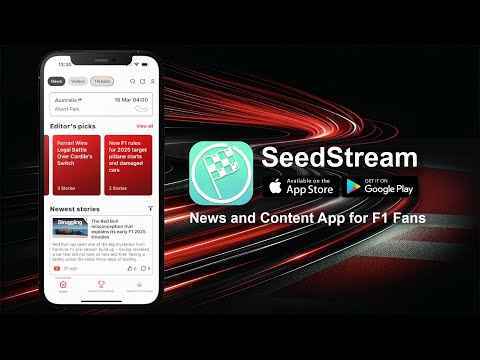 SeedStream: F1 News & Content