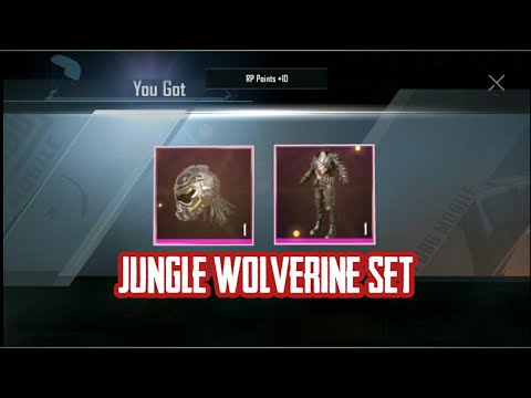 Gatcha 12 Gift Box Terhoki, Dapat Jungle Wolverine 1 Set | PUBG Mobile KR