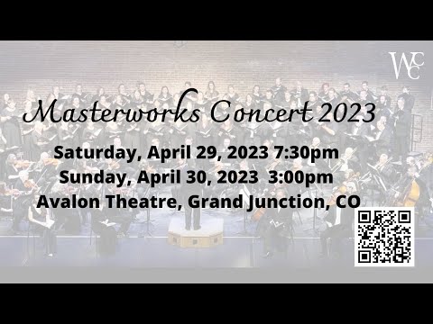 Brief Introduction to WCC Season 37 Finale - Masterworks Concert
