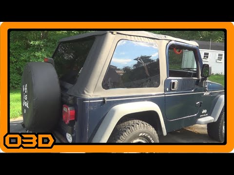 Project 2004 Jeep TJ - Bestop Trektop NX Installation