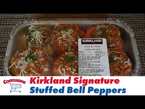 Kirkland Signature Stuffed Bell Peppers (Costco Food...
