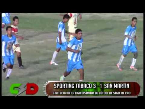 Cultural Deportes SPORTING TABACO VS SAN MARTÍN