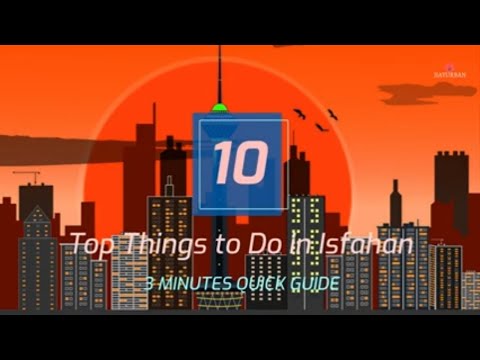 Top 10 Things to Do in Isfahan 🇮🇷 | 3 Minutes Quick Guide | Travel Guide 👊