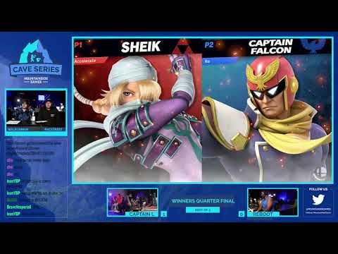 Captain L (Sheik) vs Reboot (Captain Falcon) | Cave Series #8 Losers Round 6
