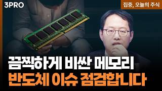 끔찍하게 비싼 메모리 반도체 가격.. 반도체 이슈 점검합니다 | 김장열 유니스토리자산운용 본부장 [집중 