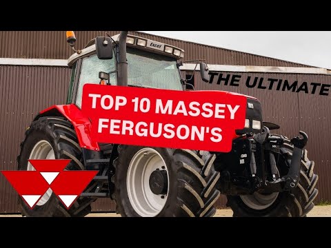 THE VERY BEST OF MASSEY FERGUSON. THE ULTIMATE TOP TEN TRACTORS!! 