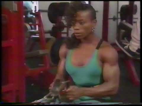 Ms. Olympia Lenda Murray Back & Biceps Workout - Top Female Bodybuilder