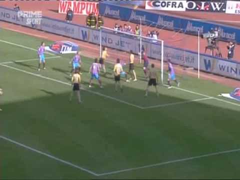 Calcio 2009 : J23 : Catane - Juventus : 1-2