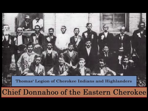 Chief Donnahoo of the Eastern Cherokee
