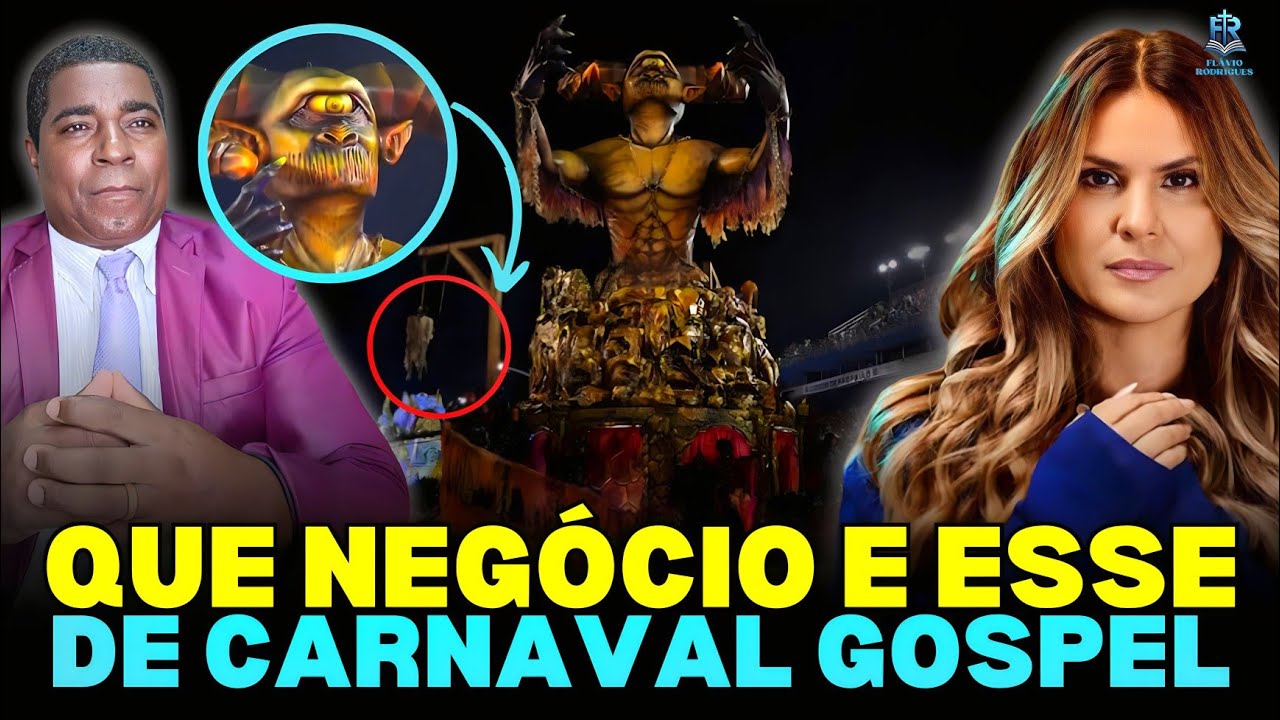 CARNAVAL GOSPEL! ISSO NÃO EXISTE, O MUNDO TA ENTRANDO DENTRO DAS IGREJAS, MISS. FLÁVIO RODRIGUES