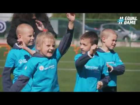 Ypatinga treniruotė ypatingiems vaikams: FC Stumbras