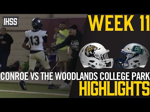 Conroe vs The Woodlands College Park - 2023 Week 11 Football Highlights