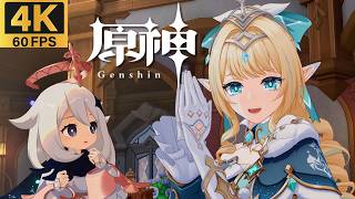 【原神】7章3幕「白夜の夢の覚めるが如く」【4K60FPS】