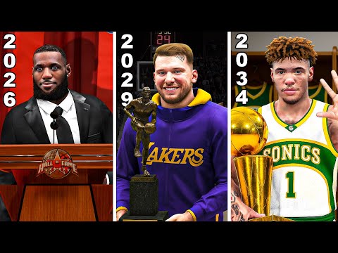 I Simulated the Next 10 Years of the NBA