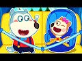 Lycan and Ruby Buckle Up & Wear Helmets for Safety Adventures 🐺 Funny Stories for Kids @LYCANArabic