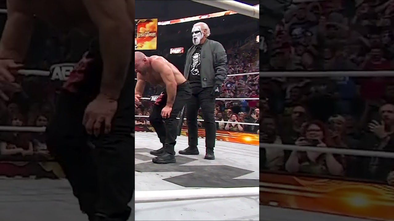 IT'S STING!!!!!!! #AEWWrestleDream