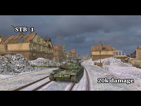 World of Tanks Replays - STB-1 - 20K damage