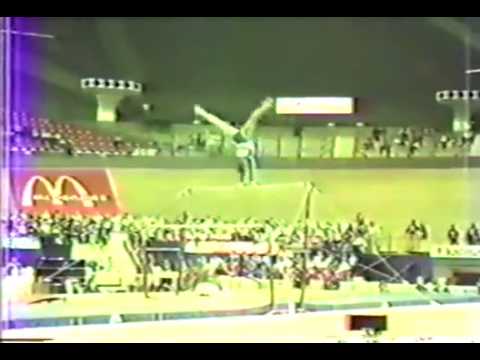 3rd T GDR Gabriele Fahnrich UB   1985 World Gymnastics Championships 9 975