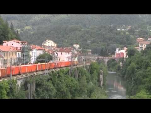 Transiti sulla Linea lenta dei Giovi ad Isola del Cantone