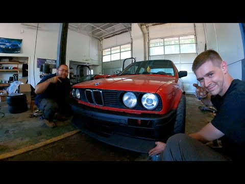 e30 Finally gets a BODY KIT