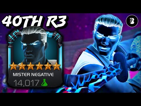 Mister Negative R3 Gameplay - 40th R3 - Marvel Contest of Champions