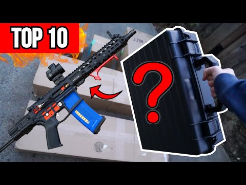 TOP 10 BEST Airsoft Guns I've EVER Unboxed! *$10,000 Compilation*