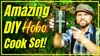 DIY Hobo Cook Set: Lightweight 7 oz Kit Inspired by the 1916 Stopple Kook Kit!