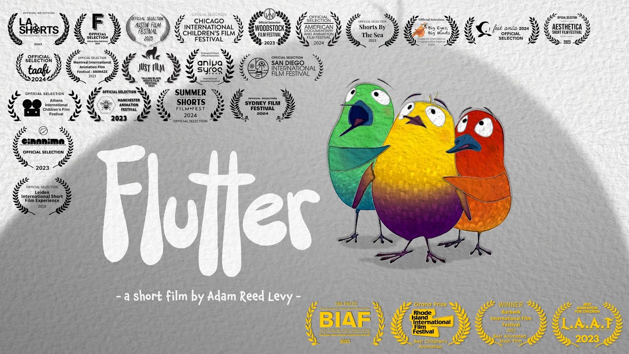 Flutter (2023). Award Winning Animated Short Film. Directed by Adam Reed Levy Starring Alfred Molina