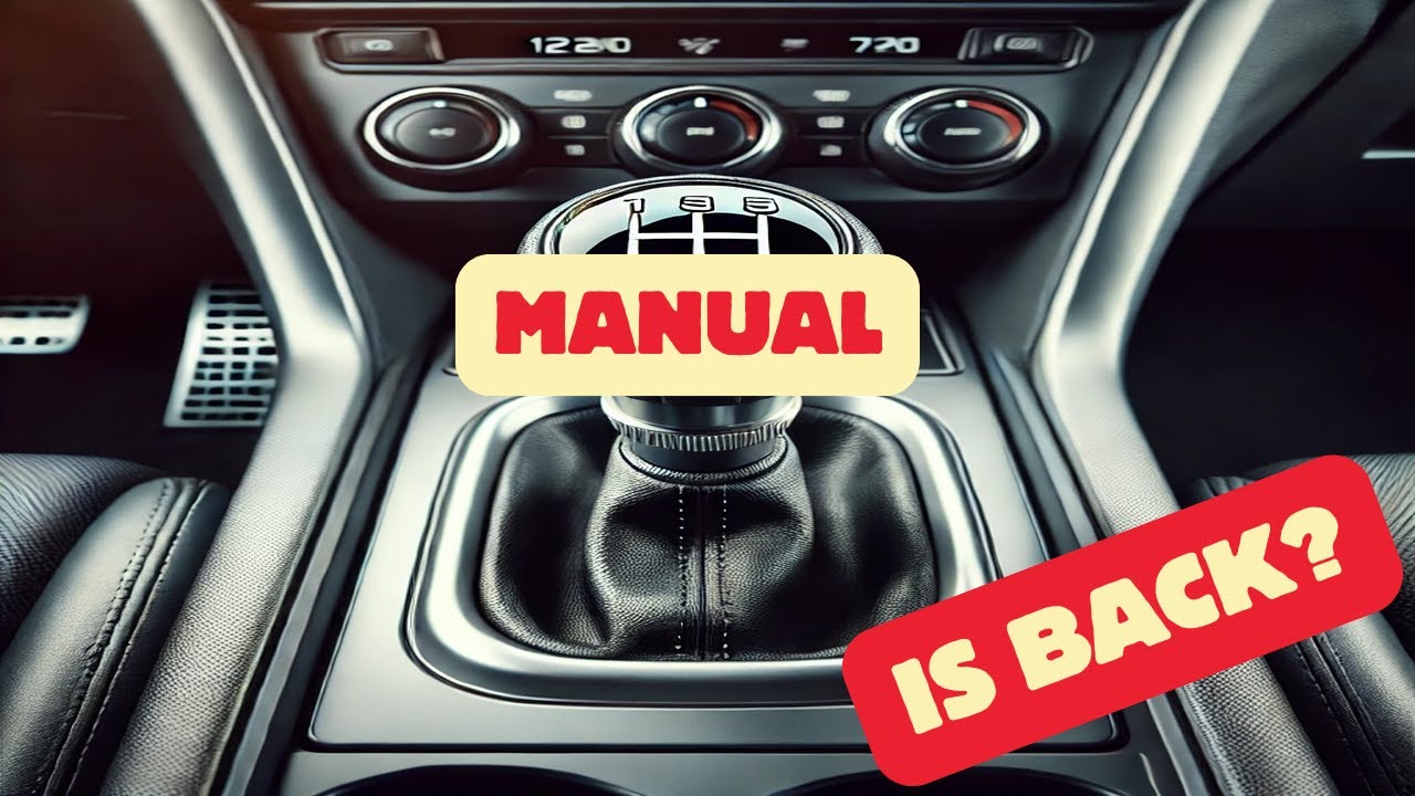 Why Manual Transmissions Are Making a Comeback