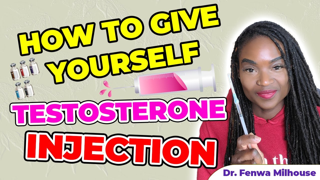 HOW TO GIVE YOURSELF TESTOSTERONE INJECTION | Dr. Milhouse