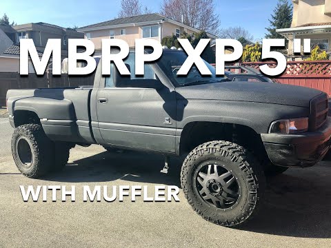MBRP 5" 12 Valve Cummins Exhaust With Muffler Review