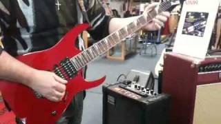 Video thumbnail for Ibanez Gio grg170dx by JetFretz