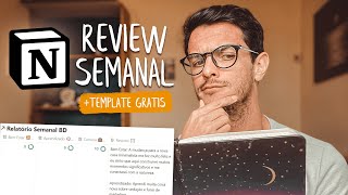 Revisão Semanal SIMPLES E FÁCIL no Notion + TEMPLATE GRÁTIS