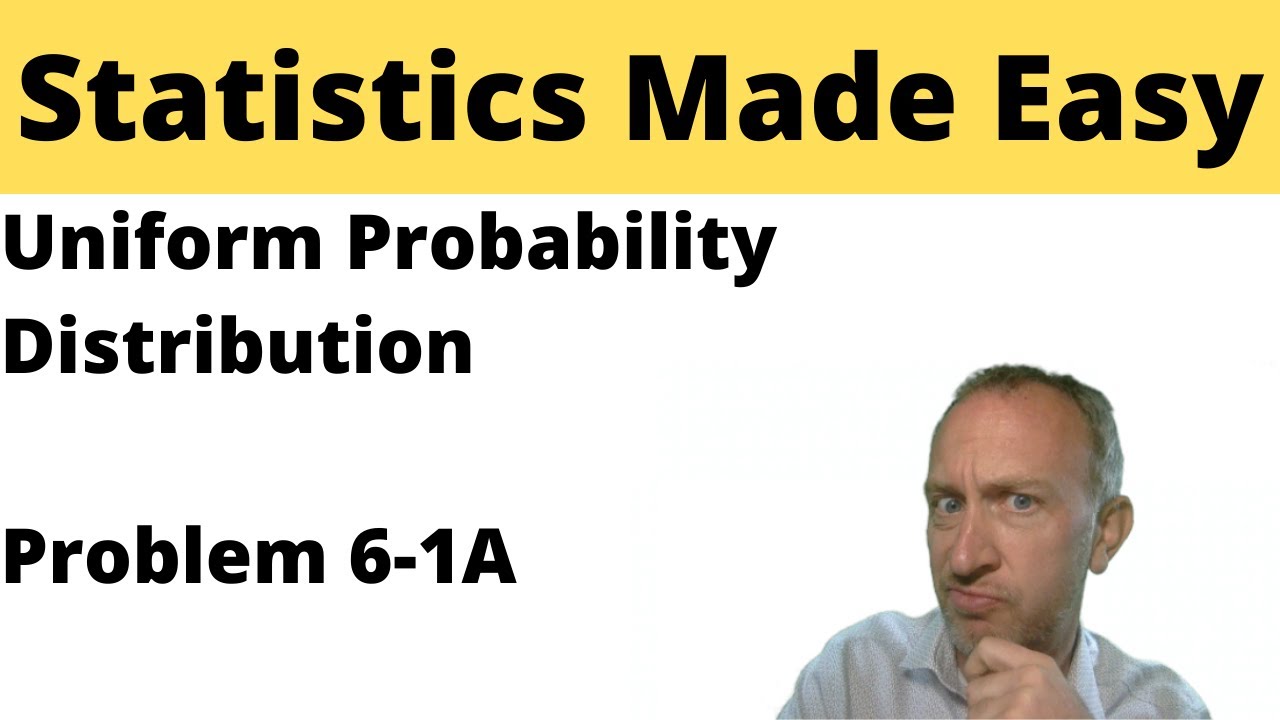 Statistics Module 6 - Uniform Probability Distribution - Problem 6-1A