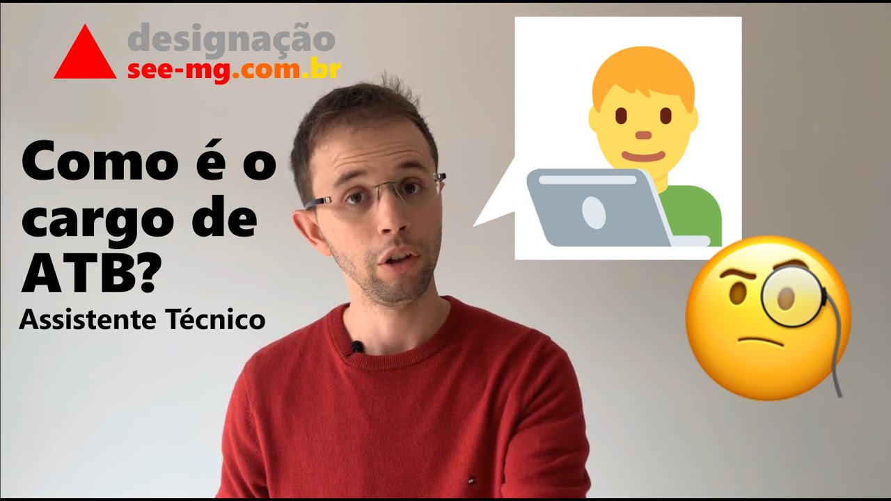 Cargo ATB - Assistente Técnico de Educação Básica - Designação SEE MG