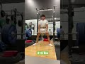 Quick 315 lbs deadlift single