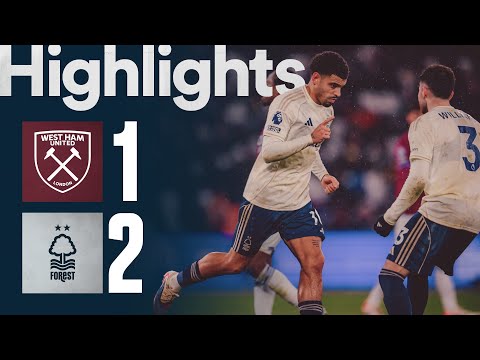 MGW Scores Crucial Winner! 🎯 West Ham 1-2 Nottingham Forest | Premier League Highlights 🎥