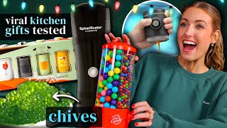 Testing Viral "GIFT GUIDE" RECOMMENDATIONS: KITCHEN EDITION!!