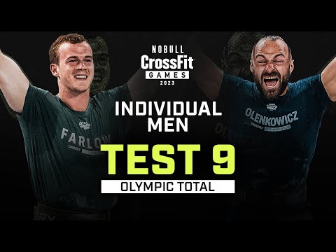 Olympic Total — Men’s Individual Test 9 — 2023 NOBULL CrossFit Games