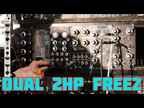 2HP FREEZ DUAL MACRO FREEZ SYNTH MODULE