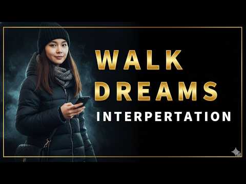 Dream about Walk【Unlocking the Mystery】Walk Dreams Interpretation