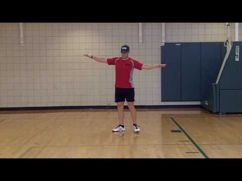 Active Dynamic Warm Up - Alternating Leg Swings Standing