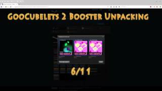GooCubelets 2 Booster Unpacking