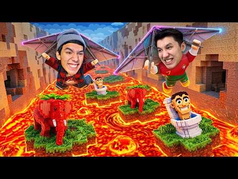 Пердебек Екеуміз Самалет Жасап Лавадан Ең Мықты Брейнроттарды Құтқардық! Роблокс