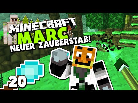 Minecraft MARC #20 ✪ NEUER ZAUBERSTAB! - JEDEN BLOCK "WEGZAUBERN"