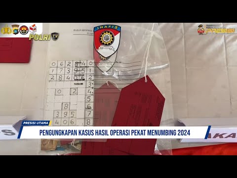 POLRES BELITUNG TIMUR UNGKAP 3 KASUS SELAMA OPERASI PEKAT MENUMBING 2024