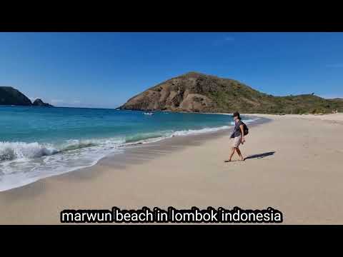 one of the finest beaches in lombok indonesia...called MARWUN...with quality white sand.